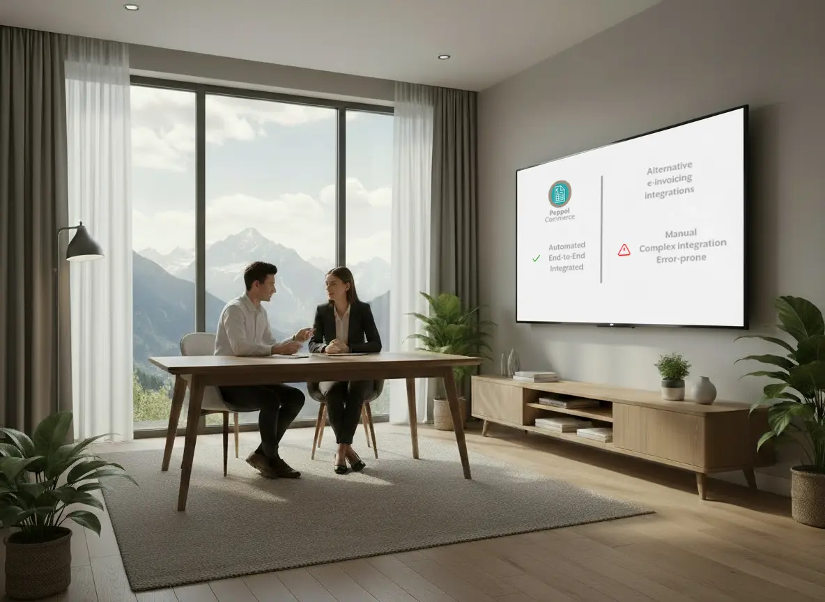 Peppol Commerce creates a direct and automatic end-to-end solution for e-invoicing from WooCommerce